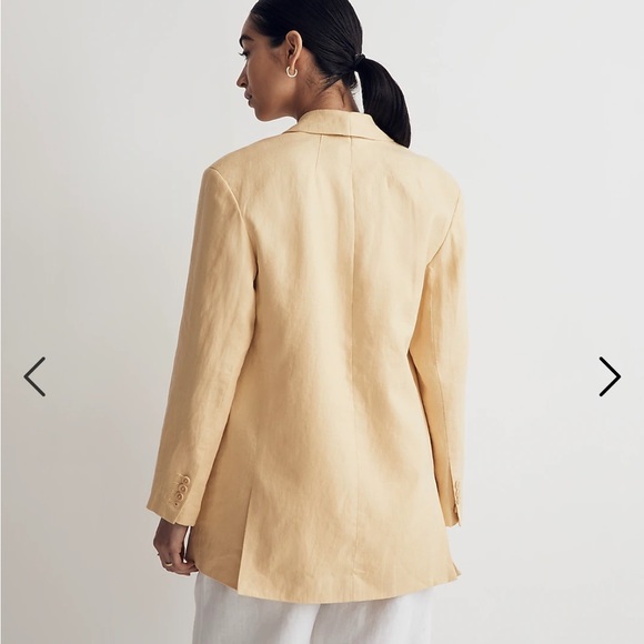 Madewell Linen Blazer - Picture 3 of 9